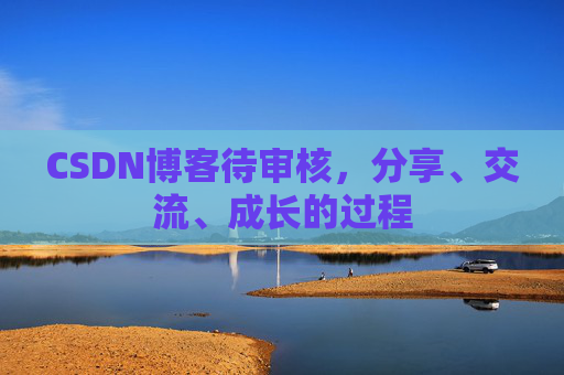 CSDN博客待审核，分享、交流、成长的过程